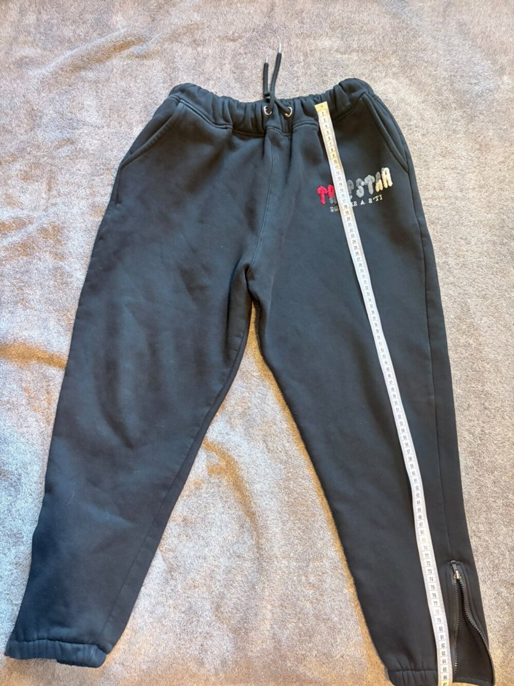 Trapstar London “It’s A Secret” Black Jogger Sweatpants – Men's Medium - Picture 3 of 9